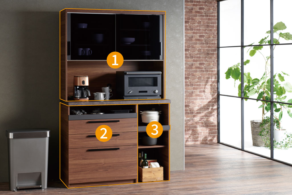 食器棚 SY シリーズ 商品情報 | 家具・インテリアの【パモウナ