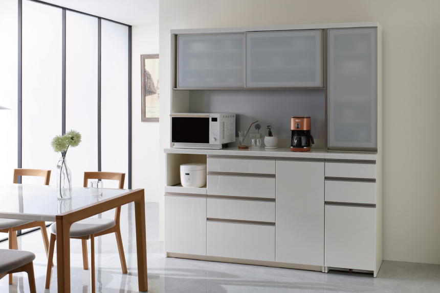 商品情報に新商品の食器棚＜EC/EMシリーズ＞を追加しました。 | 家具