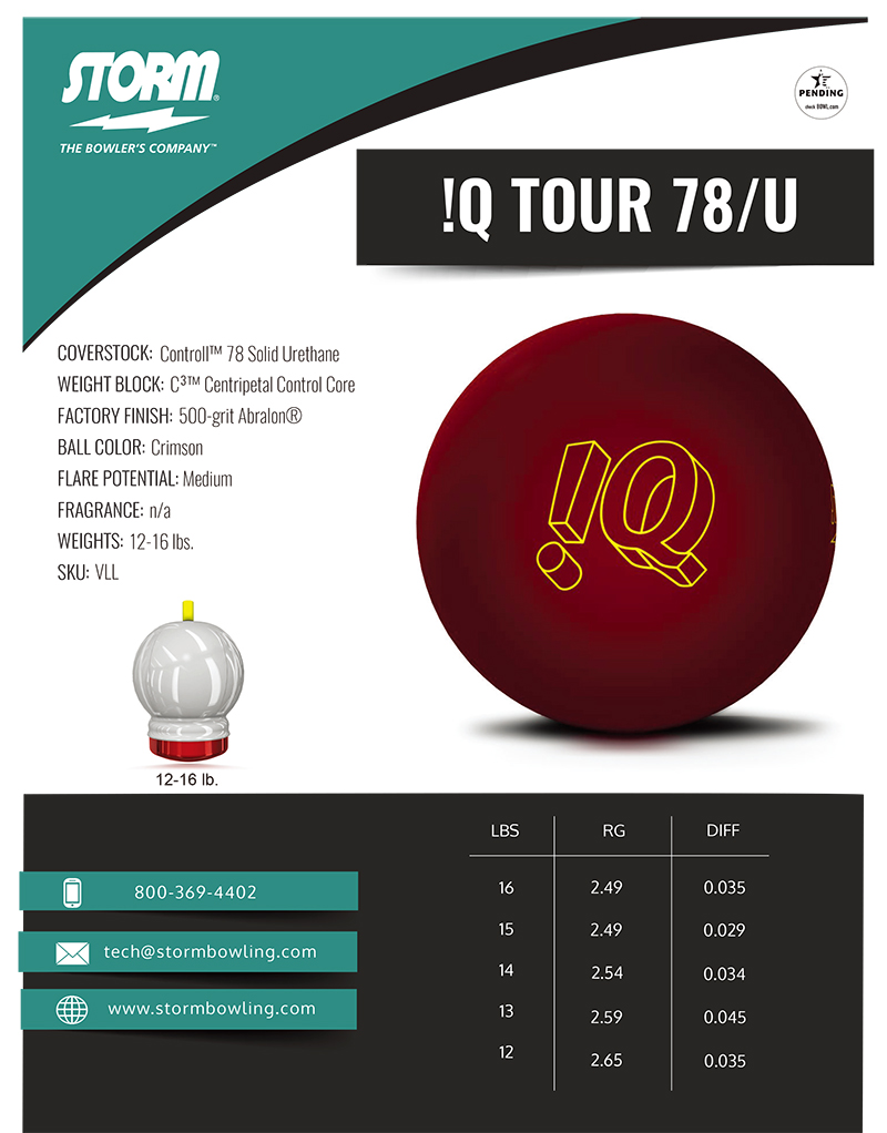 ストーム IQツアー78/U (PARKLANES PRO SHOP)