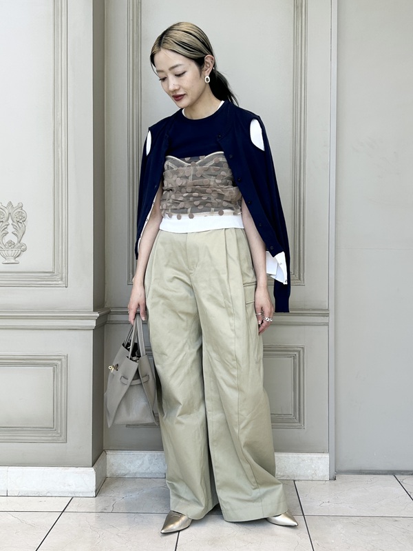 レイヤードの季節到来！広島店スタッフがときめいたチカキサダのシアー