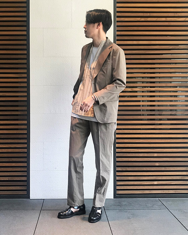 良いものを纏うvol.16～上質な春セットアップならRAINMAKER(レイン