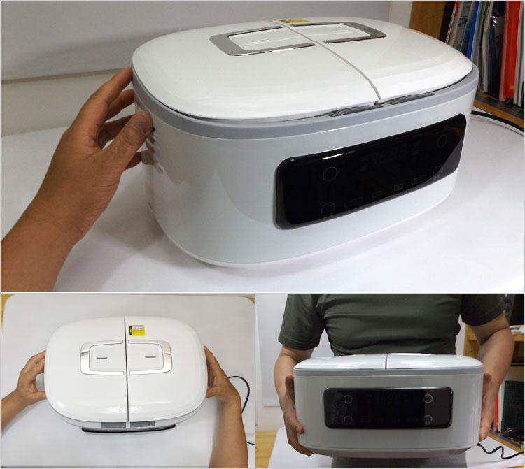 2つの鍋を内蔵する、ツインシェフ使用レビュー！ご飯とおかずを同時調理