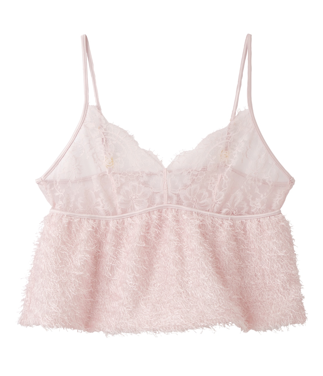 フラッフィーシフォンキャミソール(S/M ブラック): PEACH JOHN