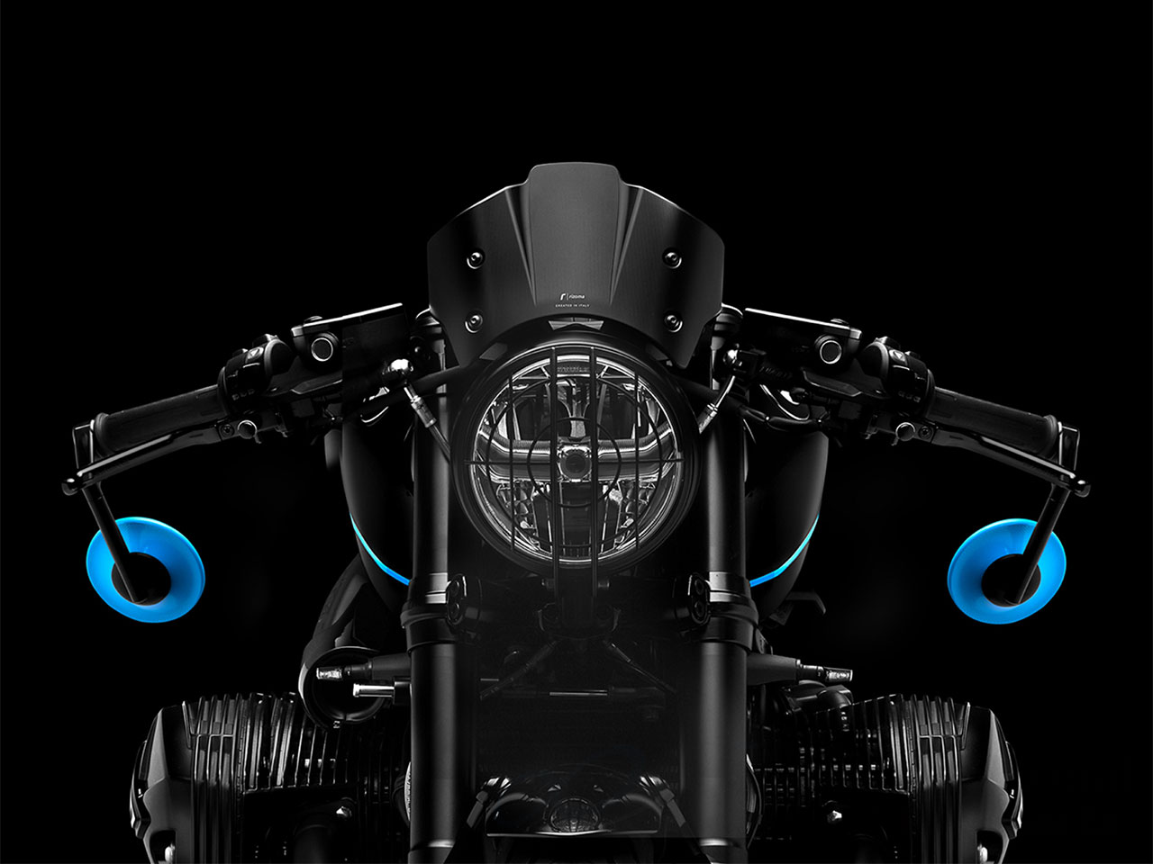 rizoma / リゾマ ミラー 「ECCENTRICO / エッセントリコ」 左右 同形状