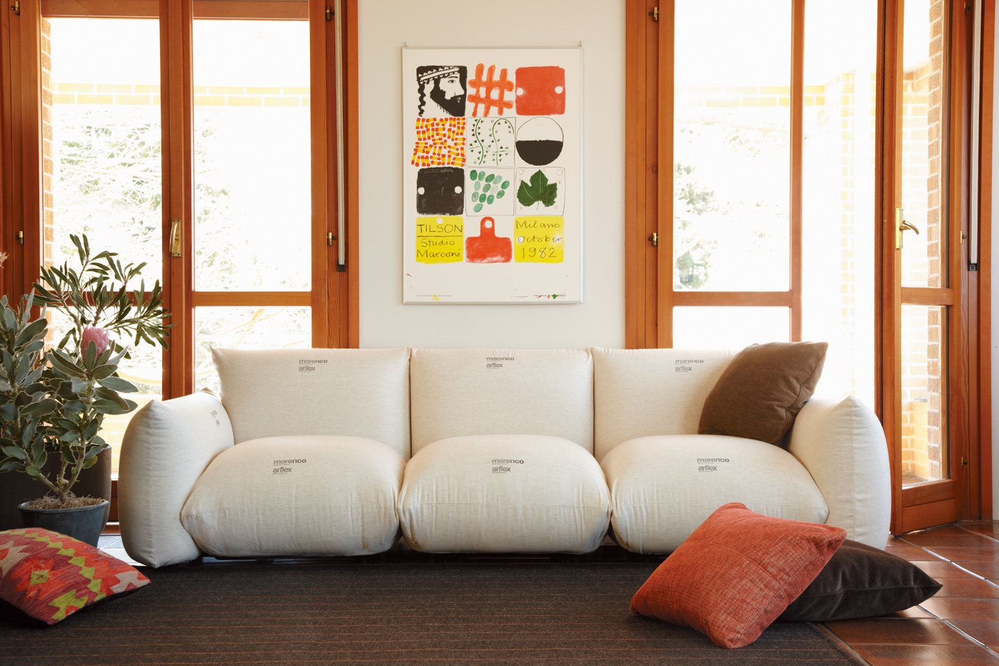 傑作ソファのマレンコが50周年。オリジナルのスタンプが押せる、期間