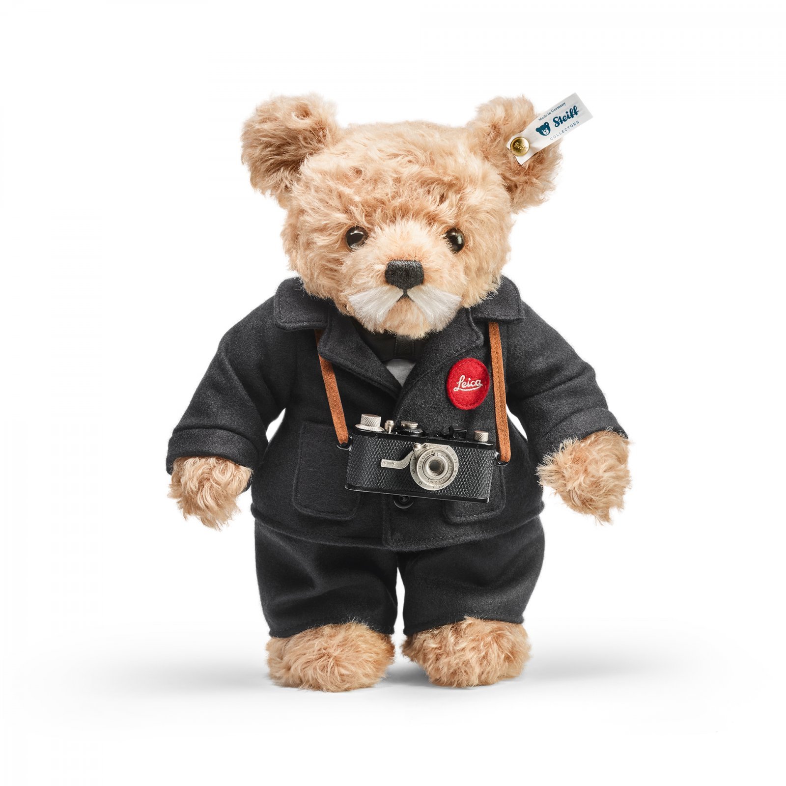 シュタイフの限定テディベアも登場。ライカ100周年記念コレクションで