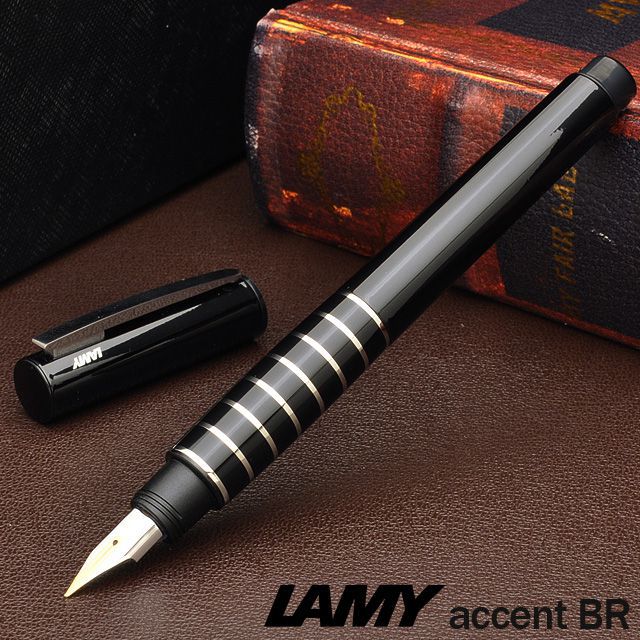 LAMY ラミー 万年筆 アクセント BR万年筆 エイトリング | ペンハウス