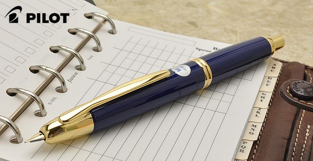 PILOT パイロット 万年筆 キャップレス ダークブルー | ペンハウス