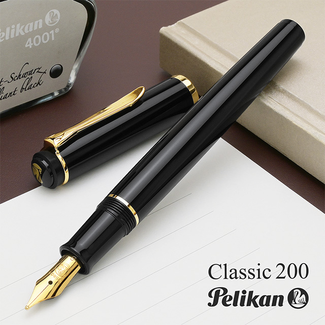 Pelikan（ペリカン）万年筆 クラシック P200 ブラック | ペンハウス