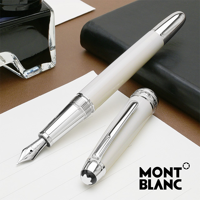 MONTBLANC モンブラン 万年筆 マイスターシュテュック ホワイト