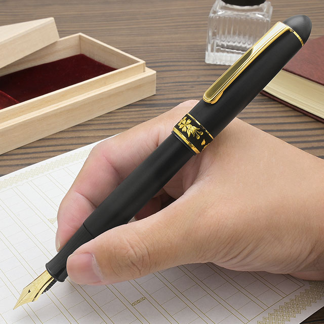 PLATINUM（プラチナ万年筆） 万年筆 ＃3776 肥後象嵌 サクラ PTB