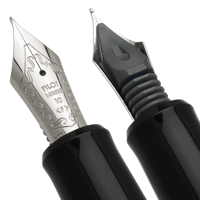 PILOT パイロット 万年筆 カスタムヘリテイジ FKVH-2MR-B ブラック