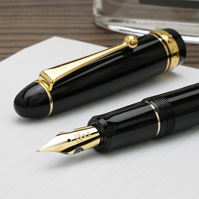 PILOT（パイロット）万年筆 カスタム742 ブラック | ペンハウス