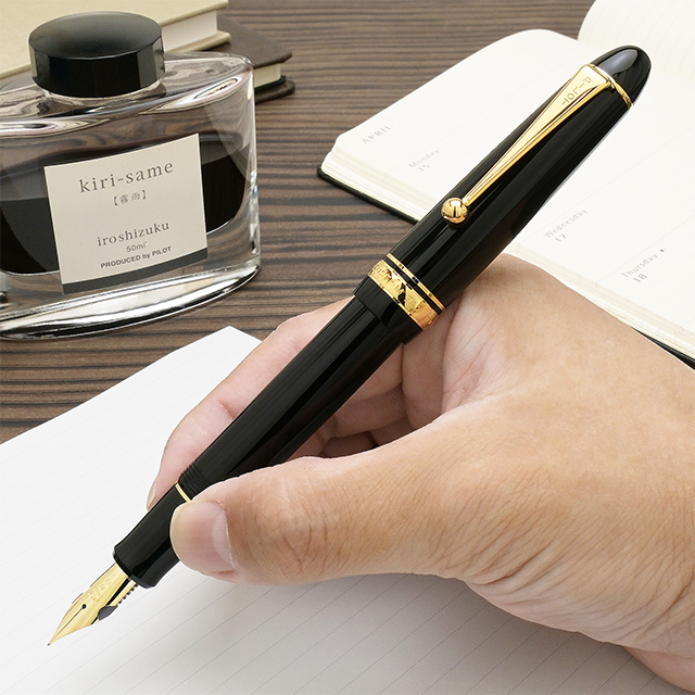 PILOT（パイロット）万年筆 カスタム742 ブラック | ペンハウス