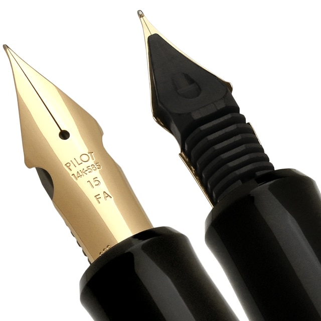 PILOT パイロット 万年筆 カスタム743 FKK-3000R-B ブラック | ペンハウス