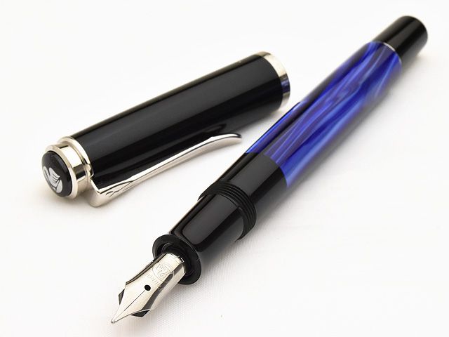 Pelikan ペリカン 万年筆 クラシック 205シリーズ マーブルブルー