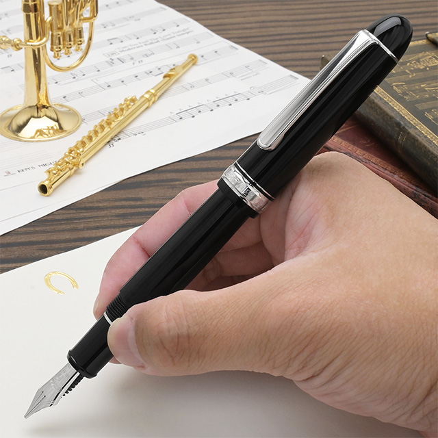 PLATINUM（プラチナ万年筆）万年筆 ＃3776 センチュリー ロジウム