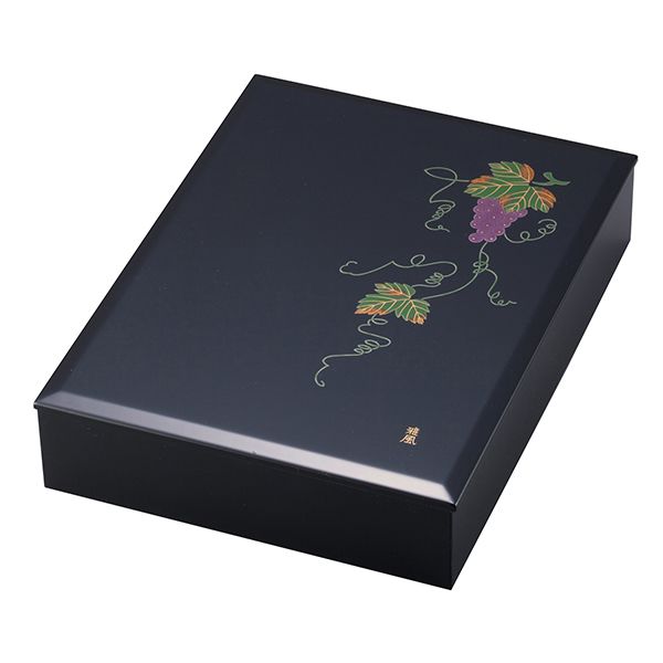 AZONX アゾン A4サイズ 輪島塗 蒔絵 雅風 AX-8815 葡萄（ぶどう） 文箱