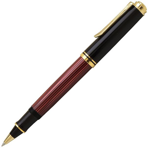 Pelikan ペリカン ローラーボール スーベレーン R600 レッドストライプ