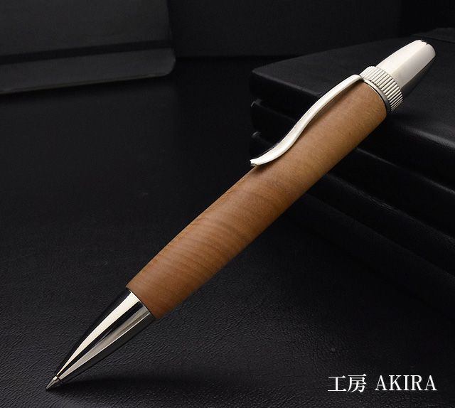 工房 AKIRA 木軸 ボールペン パトリオットスリム ジェットストリーム