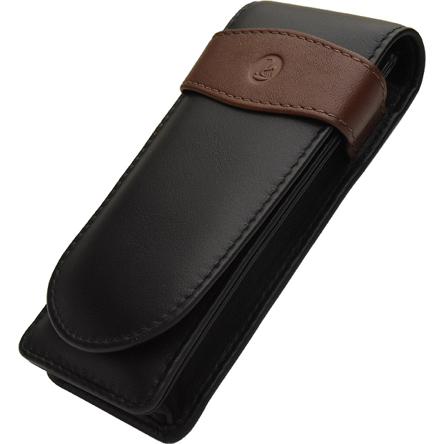 Pelikan ペリカン 本革 レザーペンケース TG-34 3本用 ブラック