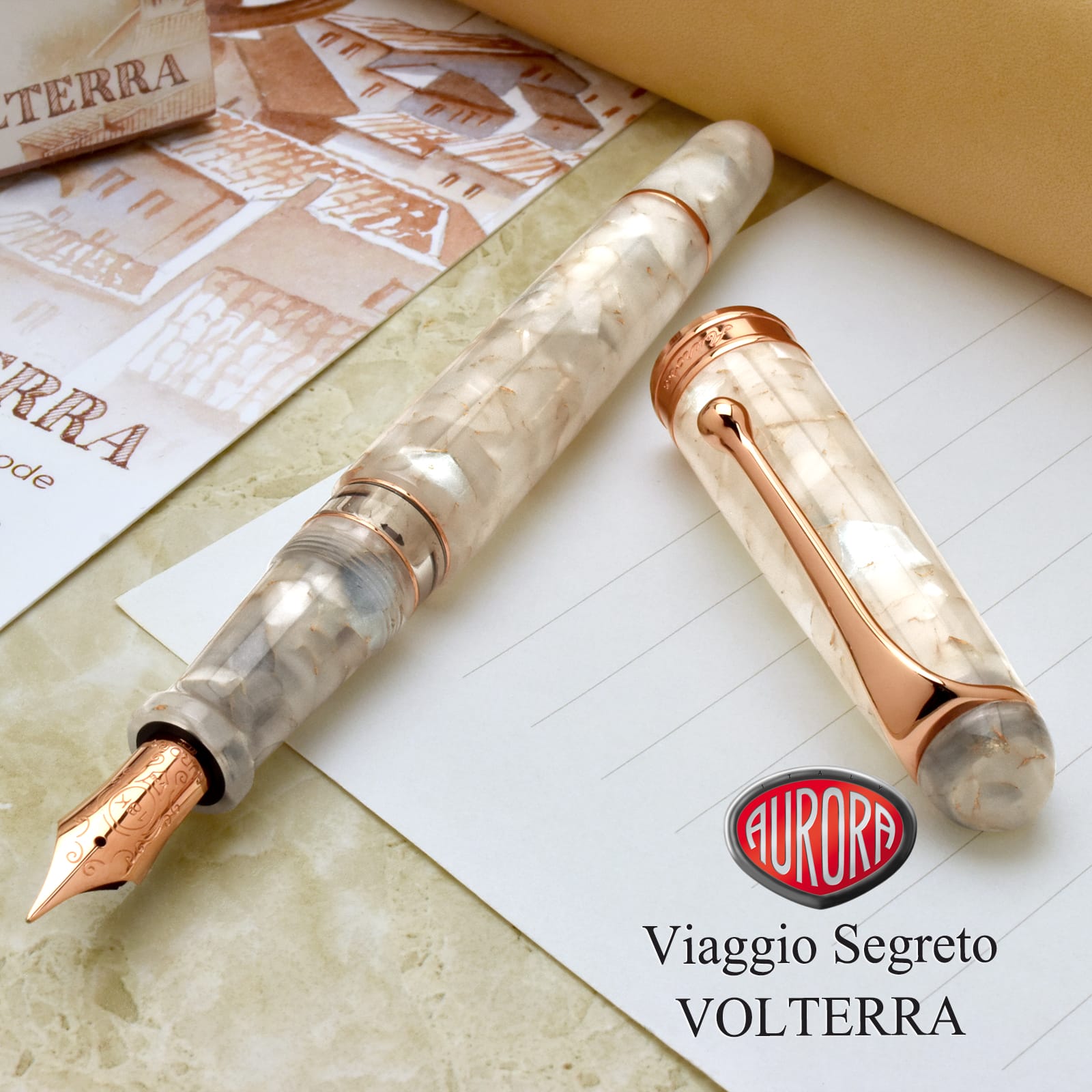 AURORA アウロラ 限定品 万年筆 Viaggio Segreto（ヴィアッジオ