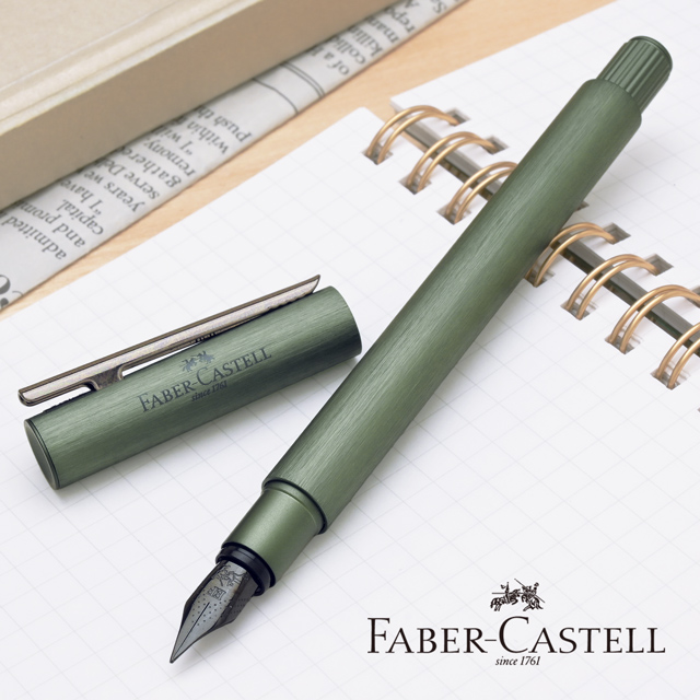 FABER-CASTELL（ファーバーカステル）万年筆 ネオスリム オリーブ