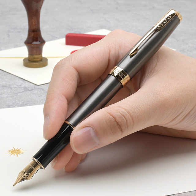 PARKER（パーカー）万年筆 ソネット グレイGT 2213781 | ペンハウス