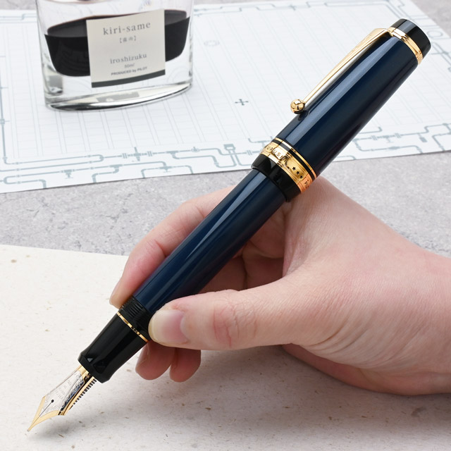 即日出荷OK】PILOT（パイロット）万年筆 カスタム URUSHI 紺青 | ペン