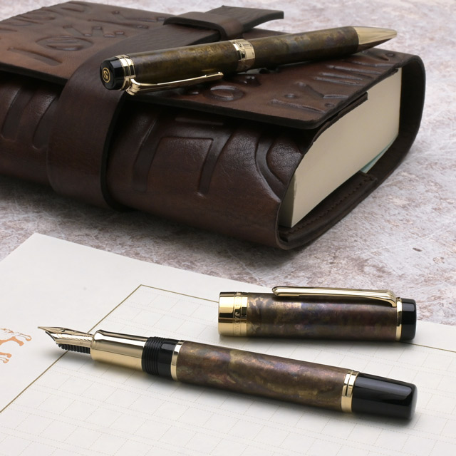 SAILOR セーラー万年筆 ボールペン CYLINT パティナ 15-3502-280