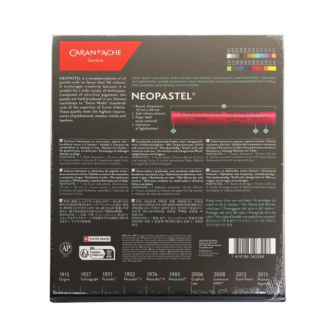 CARAN D'ACHE カランダッシュ パステル ネオパステル 7400-324 24色