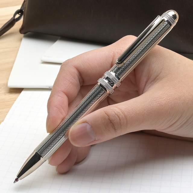 PLATINUM プラチナ万年筆 複合筆記具 DOUBLE ACTION スターリング