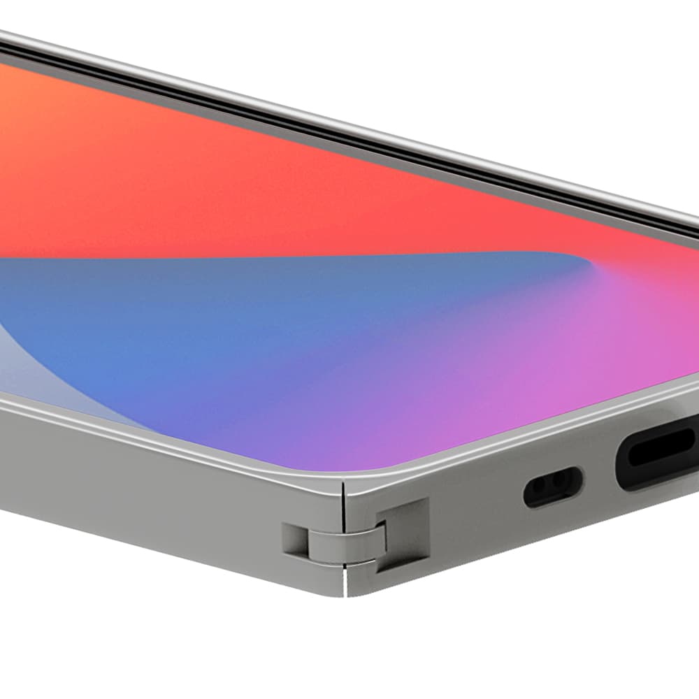 iPhone 12 mini用 アルミニウムバンパー シルバー｜株式会社PGA