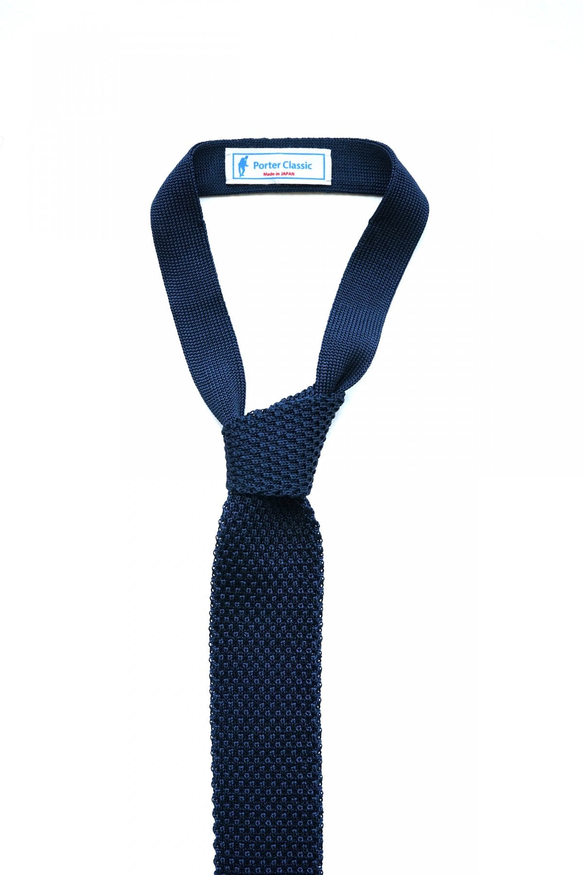 Porter Classic - CLASSIC KNIT TIE - NAVY – PHAETON