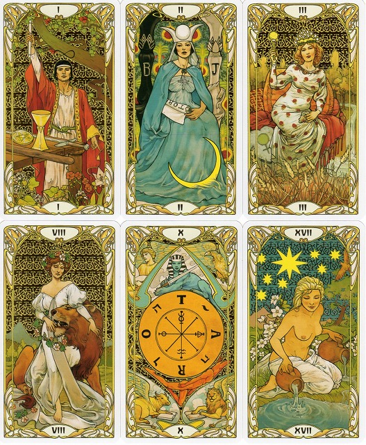 ゴールデン・アールヌーボー・タロット』 商品詳細｜タロットカード