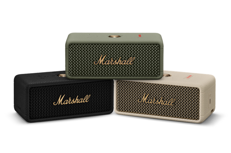 Marshall、Bluetoothスピーカー「Emberton III」に新色 “セージ