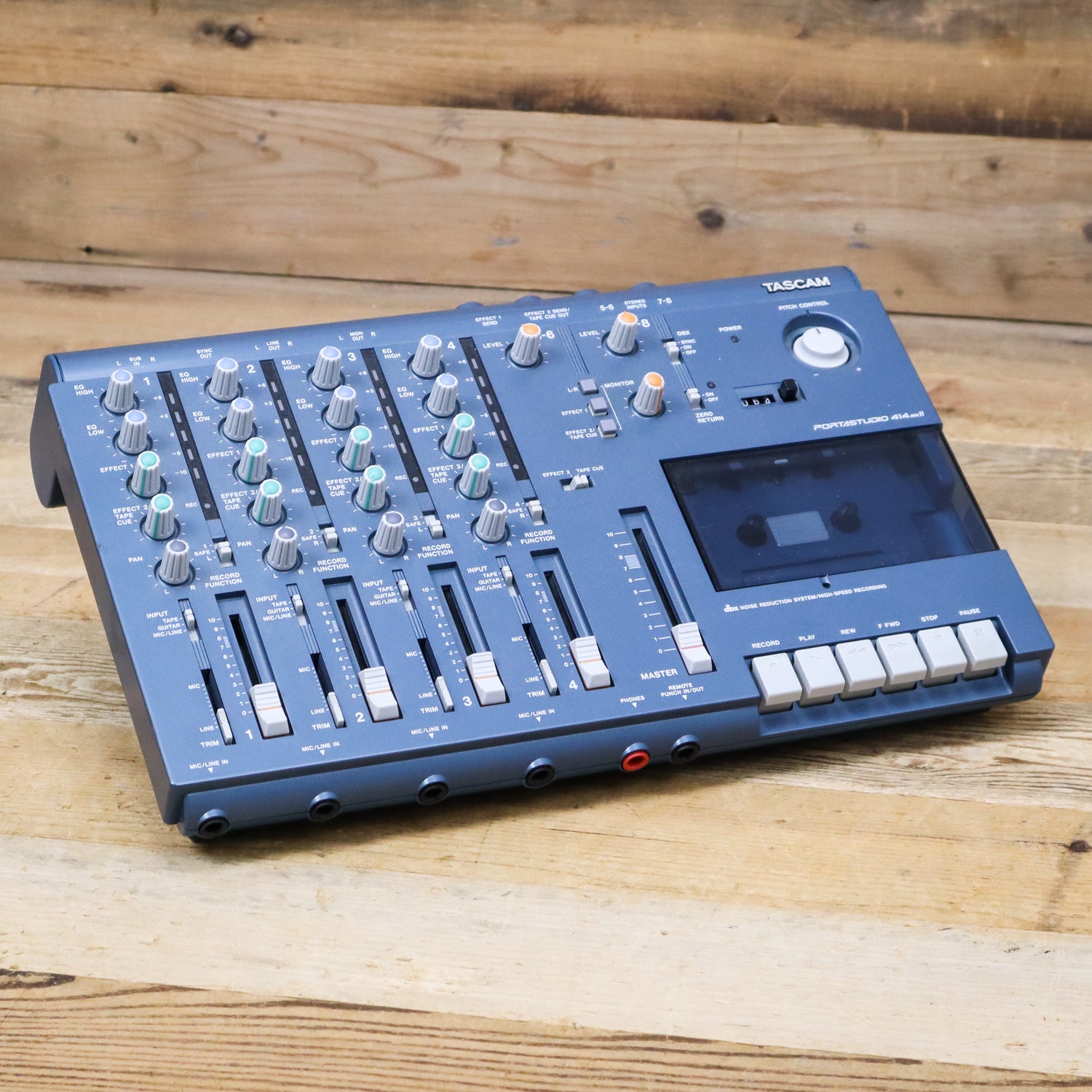 Tascam Portastudio 414 MK2 Analog 4-Track Cassette Tape Recorder