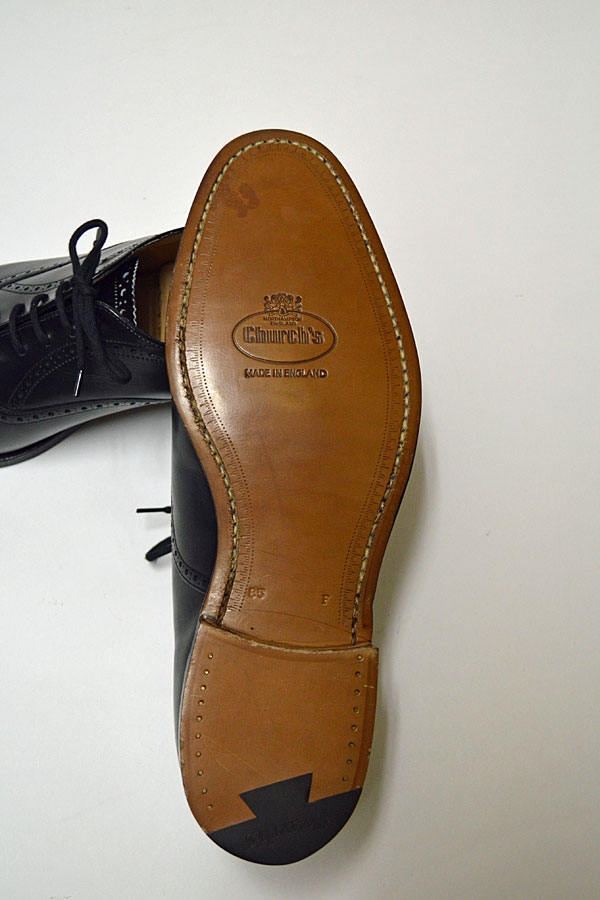 チャーチ 73ラスト パンチドキャップトゥ Church's LEGATE - ピイス