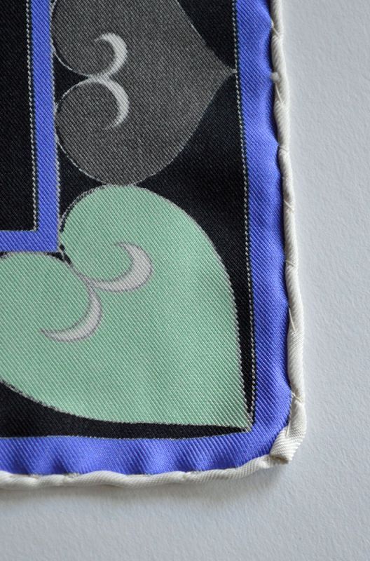 1960'S ヴィンテージエミリオプッチ スカーフ スペード柄 Vintage