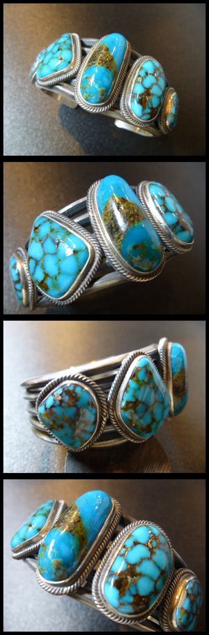 ナバホ Kirk・Smith カーク・スミス パイロットマウンテンターコイズ付