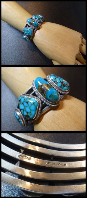 ナバホ Kirk・Smith カーク・スミス パイロットマウンテンターコイズ付