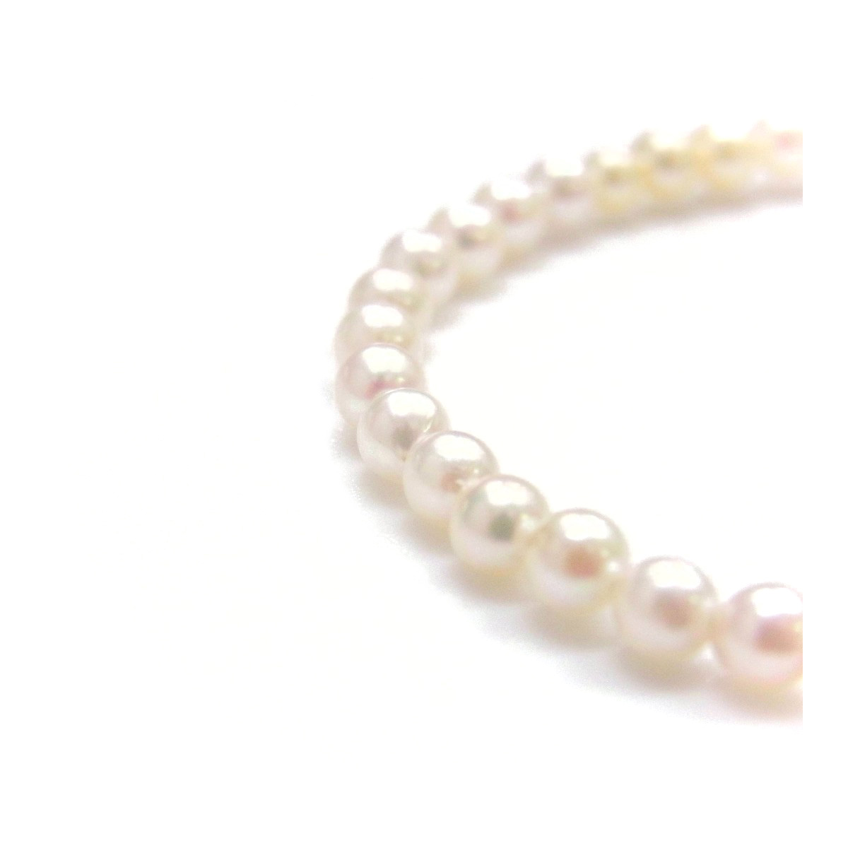 ベビーパールネックレス アコヤ本真珠 ラウンド 3-3.5mm ベビー