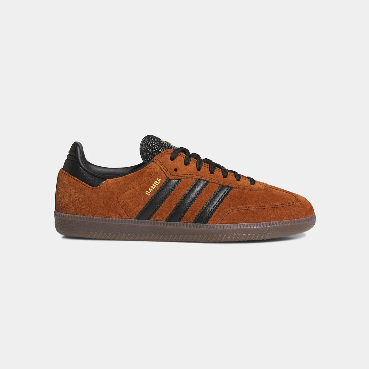 ADIDAS SAMBA ADV - DUSKY BRONZE/BLACK HQ9286 - PLA Skateboarding
