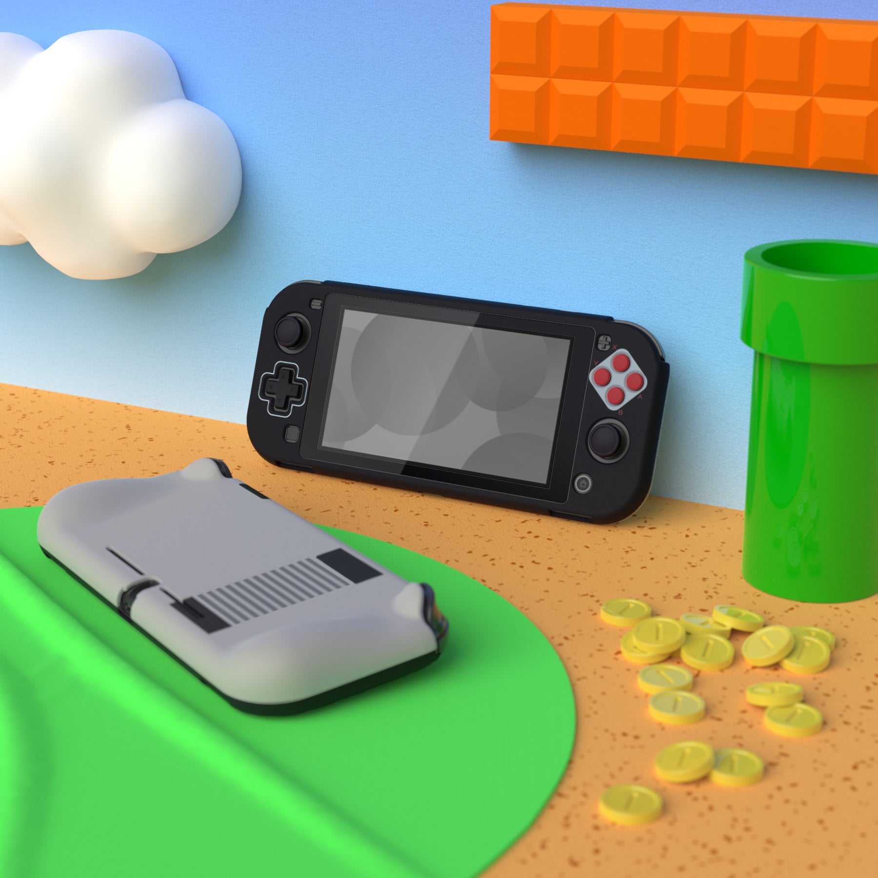 PlayVital Nintendo Switch Lite Protective Case - ZealProtect