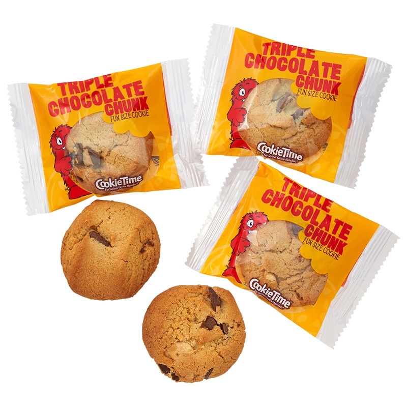 Cookie Time トリプルチョコレートチャンク クッキーバッグ 5個入り