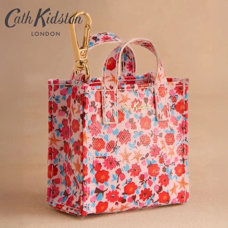 Cath Kidston キャスキッドソン ブックバッグ キーリング Folding Star