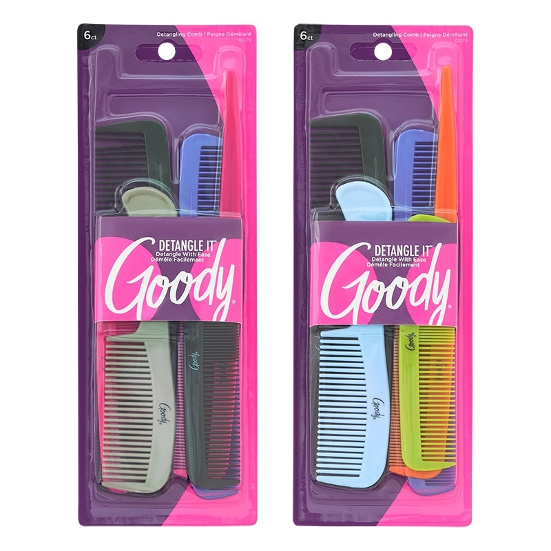 goody コーム 6Pセット(ヘアブラシ): 通常| プラザオンラインストア