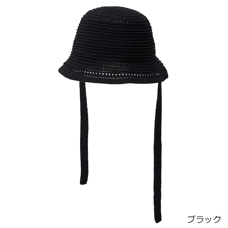 MILSA ボンネットハット(ブラック): 通常| プラザオンラインストア