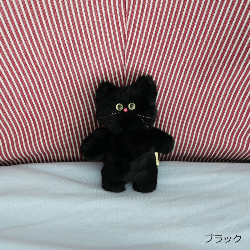 COSYMOSY コジモジ カスタムキャットキーリング(ブラック): 通常
