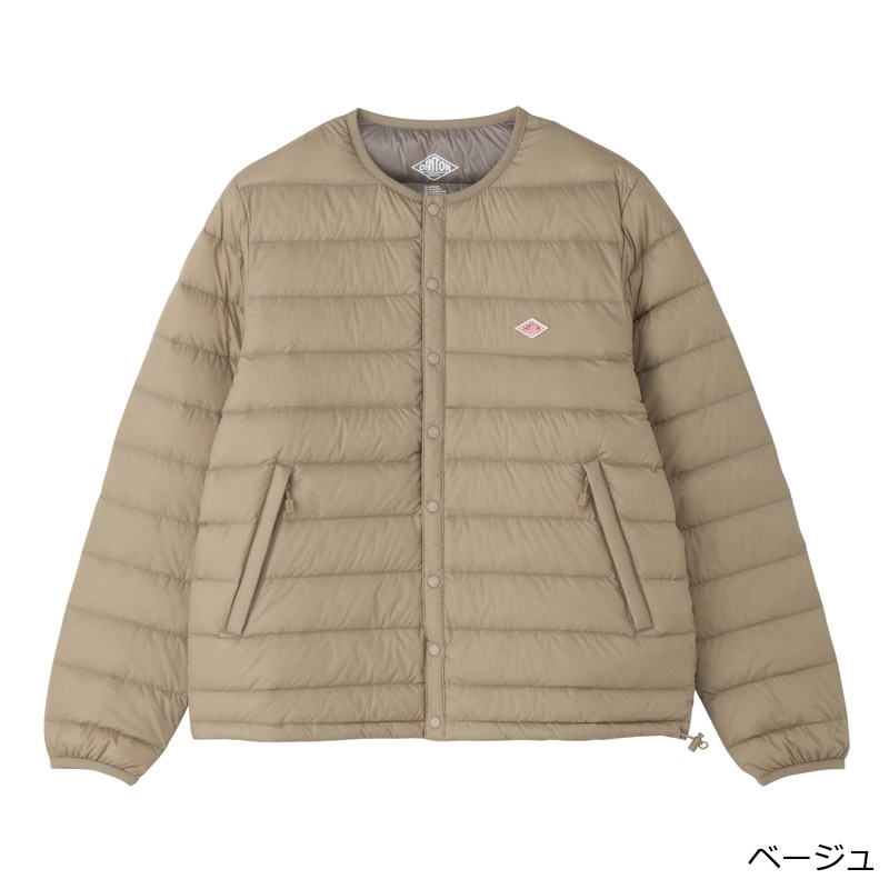 DANTON ダントン インナーダウンジャケット(ベージュ): 通常| プラザ